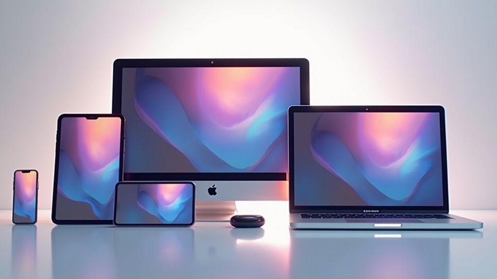 technologia wyświetlania Apple ekosystem