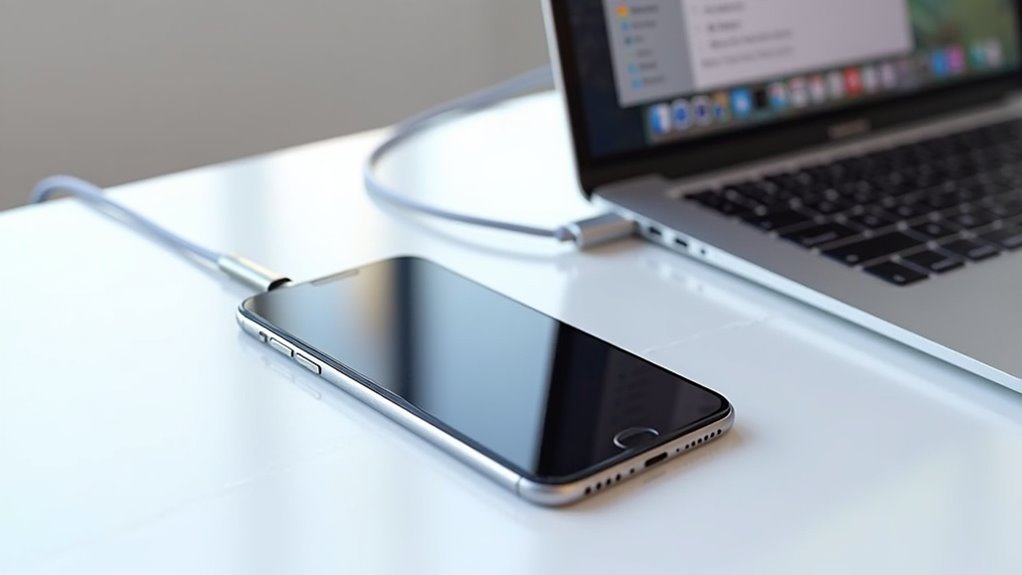 transfer danych z iPhone'a