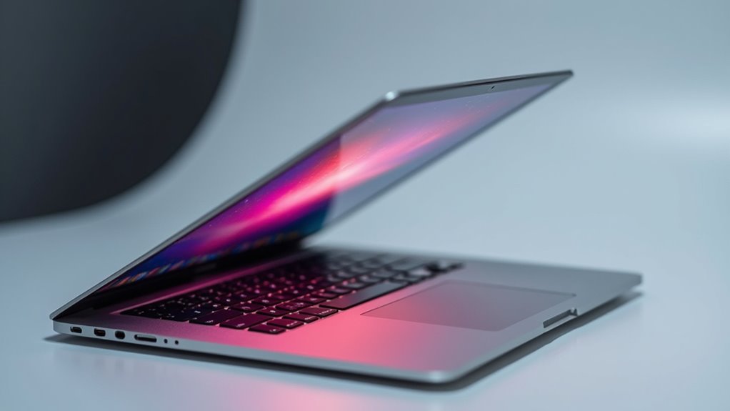 Projektowe specyfikacje MacBooka skoncentrowane na designie