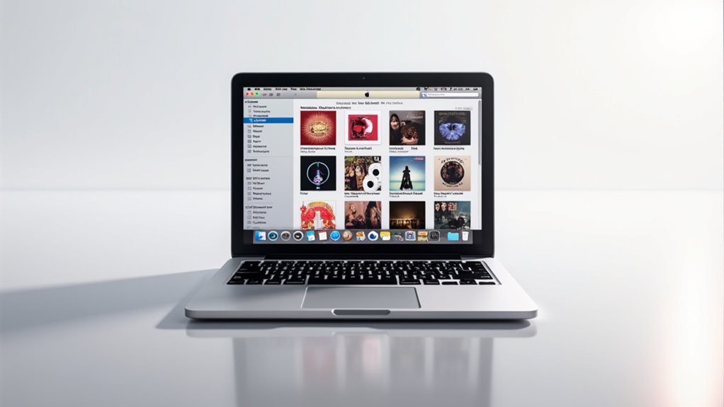 nawigacja po interfejsie iTunes