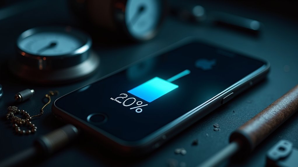 stan baterii kształtuje wydajność iPhone'a 7