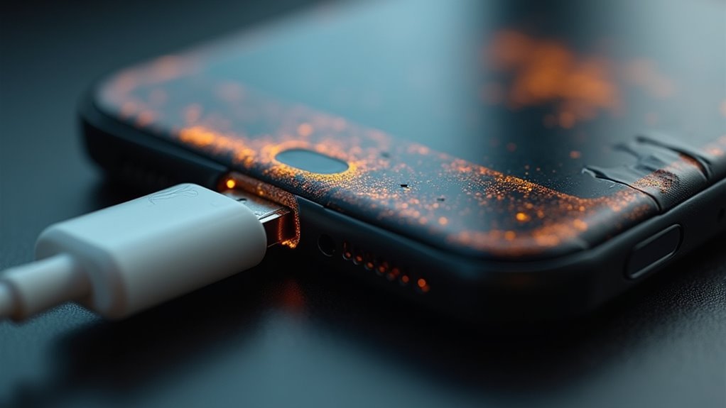 ryzyka związane z bezpieczeństwem baterii w iPhone'ach degradacja usterki termicznego przebiegu