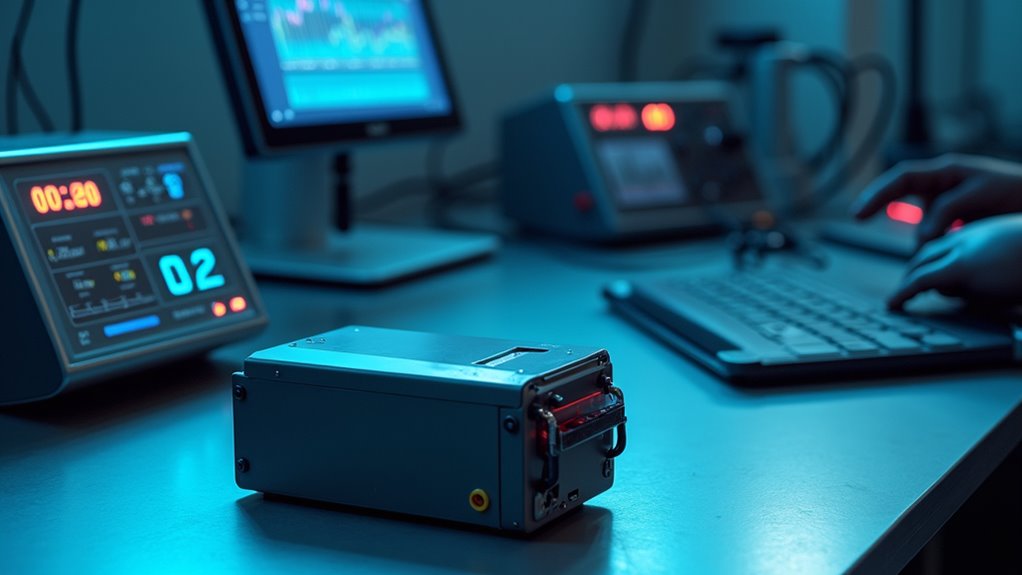 wydajność testu baterii i alerty systemowe