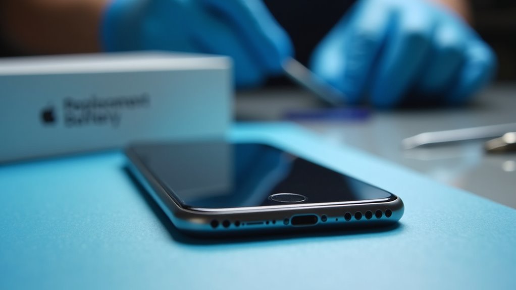 potwierdź model iPhone'a oraz typ baterii