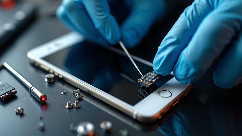 czy face id może nie działać po wymianie baterii