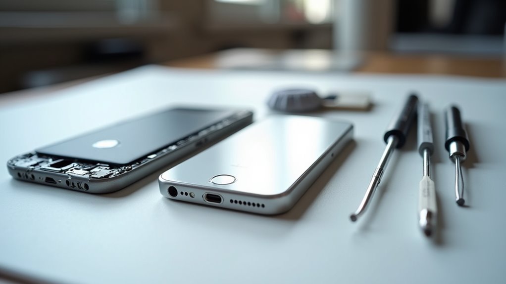 wymiana baterii w iPhone SE samodzielnie vs serwis profesjonalny — kompromisy