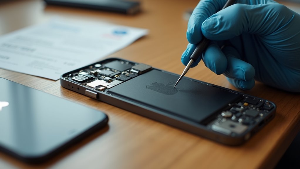 nieautoryzowana naprawa iPhone'a unieważnia gwarancję UE