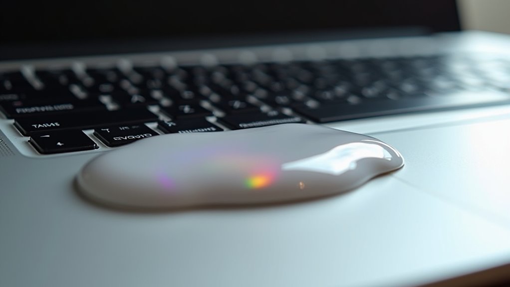 pęcznienie baterii w klawiaturze MacBooka — ryzyko